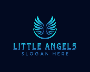 Holy Angel Wings logo design