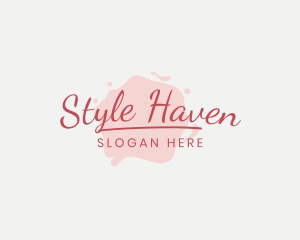 Stylist - Paint Fashion Industry logo design