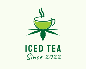 Marijuana Tea Cafe  logo design