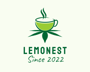 Latte - Marijuana Tea Cafe logo design