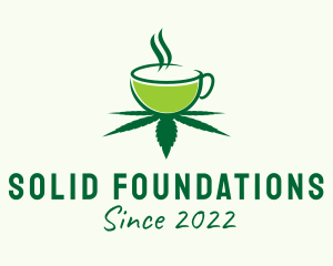 Cappuccino - Marijuana Tea Cafe logo design