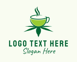 Marijuana Tea Cafe  Logo