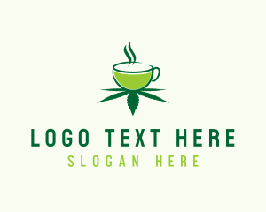 Diner - Marijuana Tea Cafe logo design