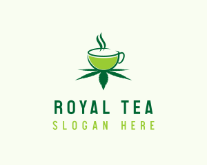 Marijuana Tea Cafe  logo design