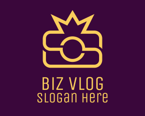 Vlog - Camera King Photographer logo design