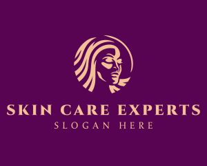 Dermatologist - Beautiful Woman Cosmetics logo design