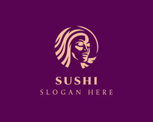 Beautiful Woman Cosmetics logo design