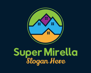 Subdivision - Residential House Listing logo design