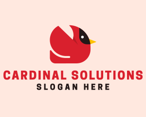 Cardinal Bird Aviary logo design