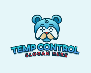 Bear Game Controller logo design