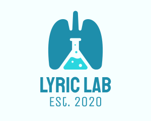 Respiratory Lung Research Laboratory logo design