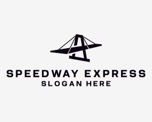 Expressway - Construction Bridge Structure logo design