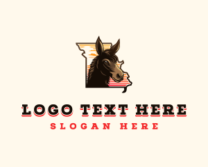 Missouri Mule - Missouri Wild Mule logo design