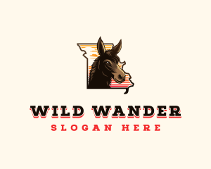 Missouri Wild Mule logo design