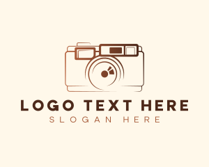 Videographer - Camera Photographer Media logo design