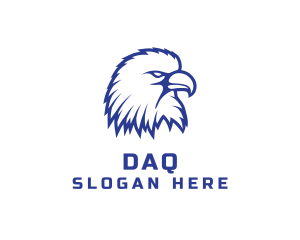 Clan - Angry Eagle Bird logo design