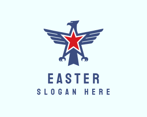 Star Eagle Bird Logo