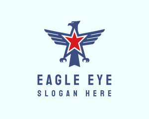 Star Eagle Bird logo design