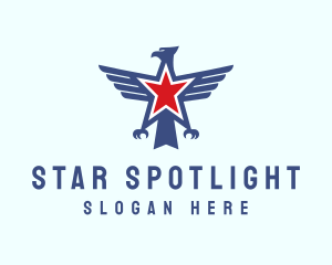 Star Eagle Bird logo design