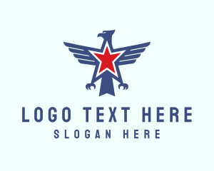 Star Eagle Bird Logo