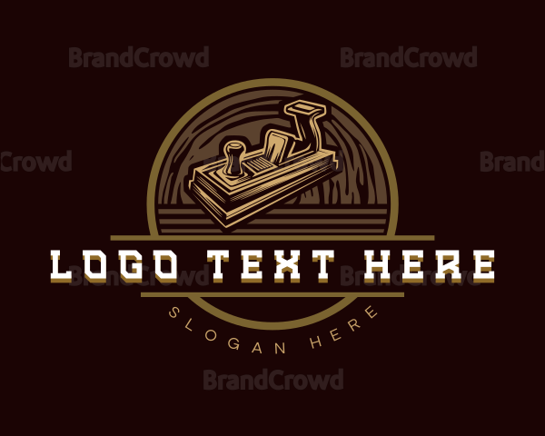 Woodwork Planer Tool Logo