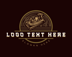 Tools - Woodwork Planer Tool logo design