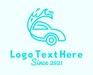 Liquid - Auto Car Wash Clean logo design