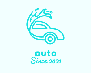 Auto Car Wash Clean logo design
