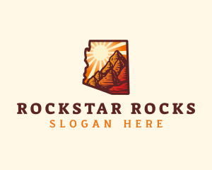 Rocks - Arizona Sedona Red Rocks logo design