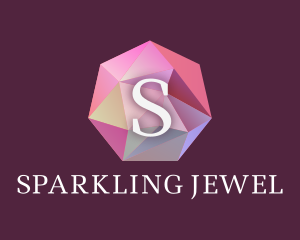 Crystal Gem Jewelry  logo design