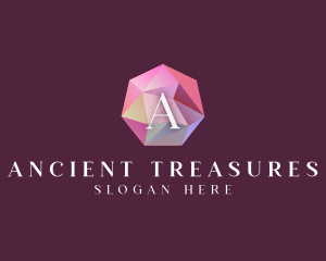 Crystal Gem Jewelry  logo design