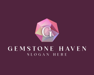 Crystal Gem Jewelry  logo design