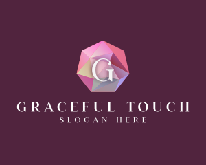 Crystal Gem Jewelry  logo design