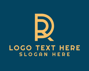 Letter Pr - Modern Multimedia Business logo design