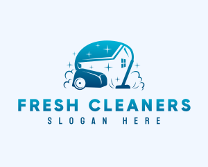 Vacuum Housekeeping Cleaner logo design