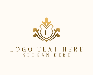Fashion - Luxury Shield Hotel logo design