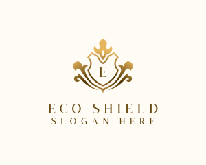 Luxury Shield Hotel logo design