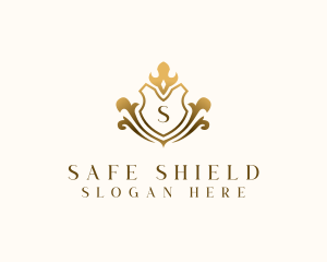 Luxury Shield Hotel logo design