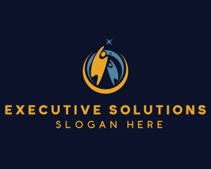 Managerial - People Leadership Success logo design