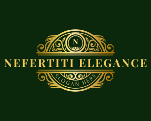 Floral Premium Ornament logo design