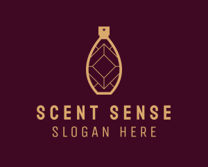 Luxe Scent Bottle logo design