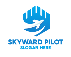 Pilot - Pilot Aviation Shield logo design