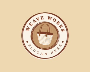 Weave Tote Bag logo design