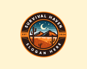 Survival - Outdoor Desert Adventure logo design