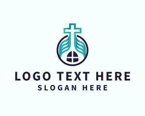 Cross - Cross Ministry Church logo design