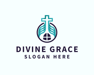 Cross Ministry Church  logo design