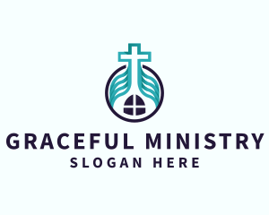 Cross Ministry Church  logo design