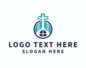 Church - Cross Ministry Church logo design