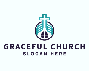 Church - Cross Ministry Church logo design