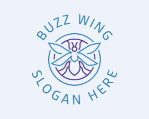Insect - Insect Wing Emblem logo design
